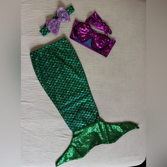 Other - Mermaid Costume - 3 Piece Set